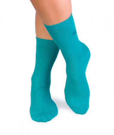 Sosete clasice femei - Sosete bumbac organic 98% COTTON RICH Mint