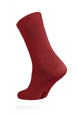 Lichidari Stoc - Sosete subtiri de bumbac, DiWaRi Classic 000 bordo