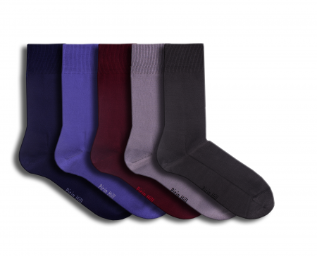 Gift Box-uri Casual - Sosete bumbac Mercerised Collection Luxury Box 5 buc