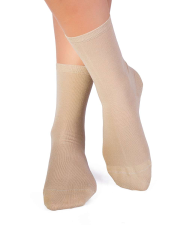 Set 5 Perechi Șosete Bambus Premium Bej [4]