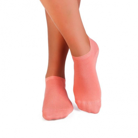Sosete casual femei - Sosete scurte bambus FINE BAMBOO Sneaker PINK