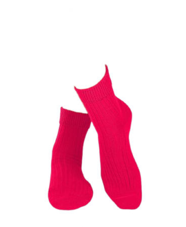 Șosete groase din Lână Fucsia [2]