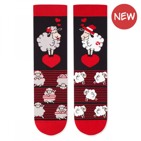 Dragoste - Sosete bumbac Arty Socks Oita Indragostita Negru