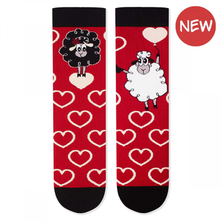 Dragoste - Sosete bumbac Arty Socks Oita Indragostita Rosu
