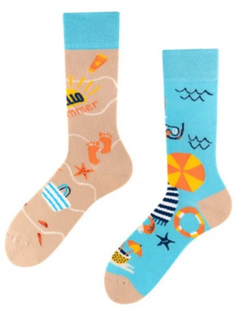Lichidari Stoc - Sosete bumbac Crazy Summer