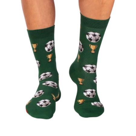 Sosete bumbac Fotbal Verde [3]