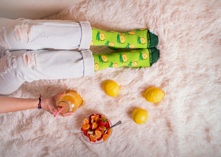Sosete bumbac Lemons [5]