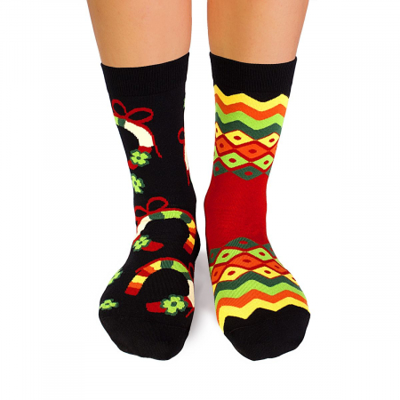Sosete lungi copii - Sosete bumbac March Black