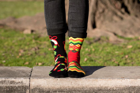 Sosete bumbac March Black [2]