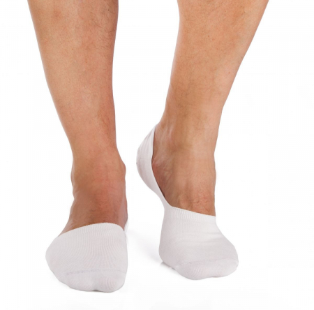 Sosete tip talpici INVISIBLE ORGANIC SOCKS White [2]
