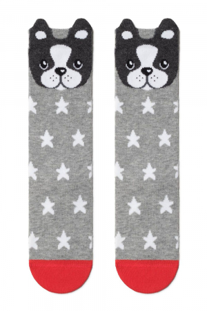 Produse - Sosete bumbac Knee-High Bulldog
