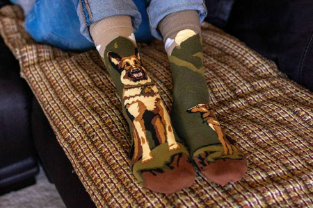 Șosete din bumbac Arty Socks cu Ciobănesc German [2]