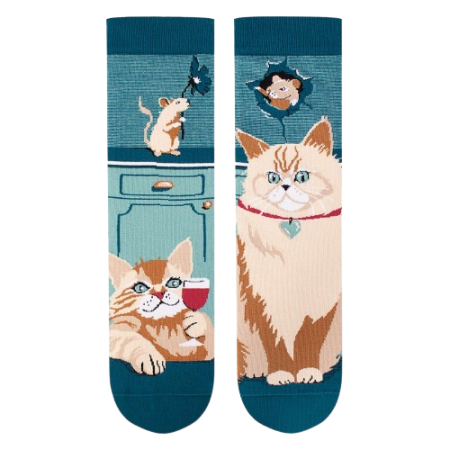 Șosete din bumbac Arty Socks Pisici și Șoareci [6]