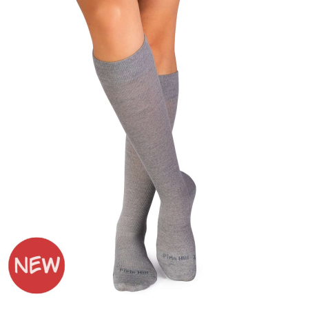 Produse - Șosete lungi compresive 3/4 din Lână Merinos Gri
