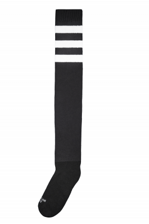 Sosete lungi peste genunchi Back in Black Negru [2]