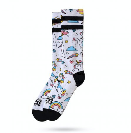 Rock - Sosete lungime medie Coolmax Twinkle Unicorn
