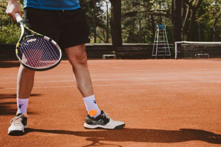 Sosete pentru tenis Fusion Rosu Portocaliu Negru [2]