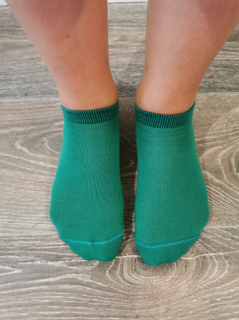 Sosete scurte bumbac Forest Green [2]