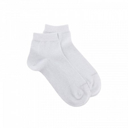 Sosete clasice barbati - Sosete scurte bumbac Invisible White