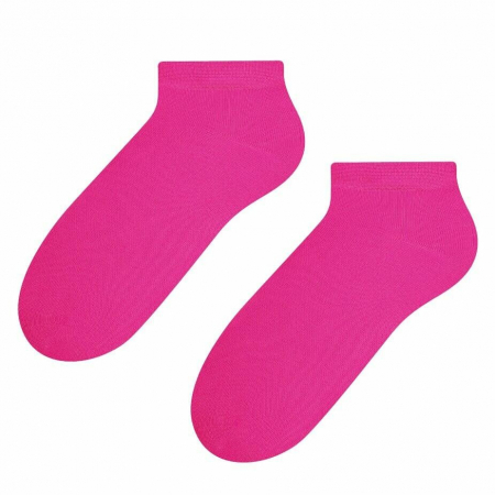 Sosete casual femei - Sosete scurte bumbac Magenta
