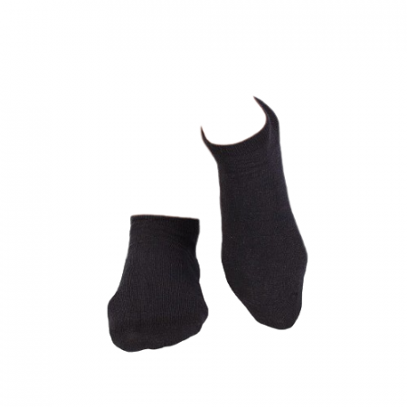 Sosete scurte din in si bumbac LINEN SNEAKER SOCKS Antracit [2]