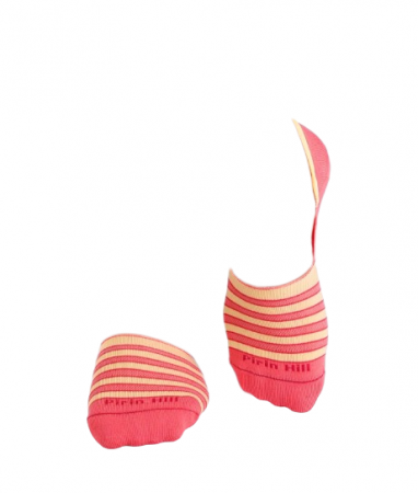 Sosete tip talpici INVISIBLE ORGANIC SOCKS Yellow Pink [4]