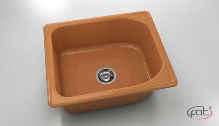 Chiuveta bucatarie cu o cuva 	60 x 51 cm [1]