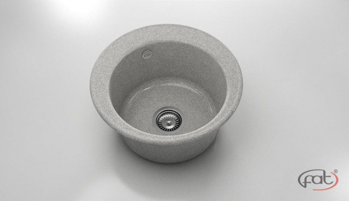 Chiuveta bucatarie rotunda Ø 49 cm [1]
