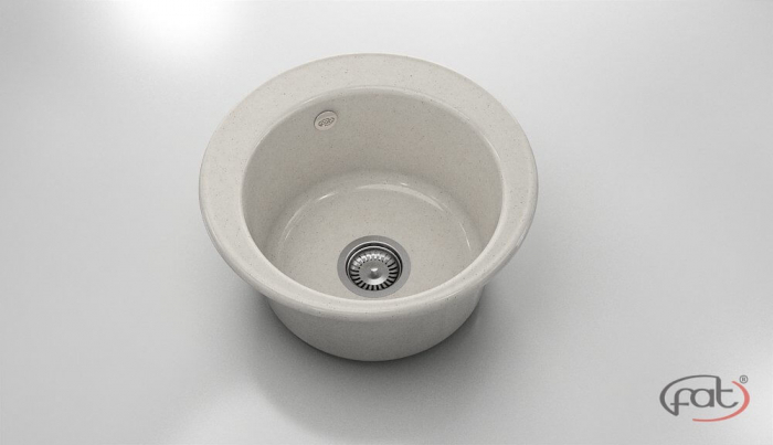 Chiuveta bucatarie rotunda Ø 49 cm [1]