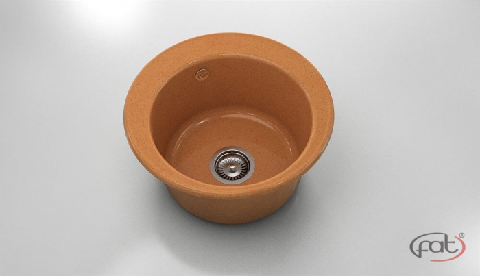 Chiuveta bucatarie rotunda Ø 49 cm [1]