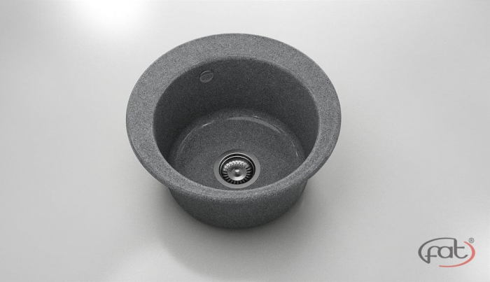 Chiuveta bucatarie rotunda Ø 49 cm [1]
