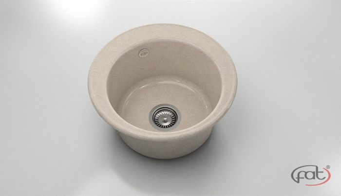 Chiuveta bucatarie rotunda Ø 49 cm [1]