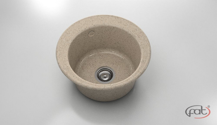 Chiuveta bucatarie rotunda Ø 49 cm [1]