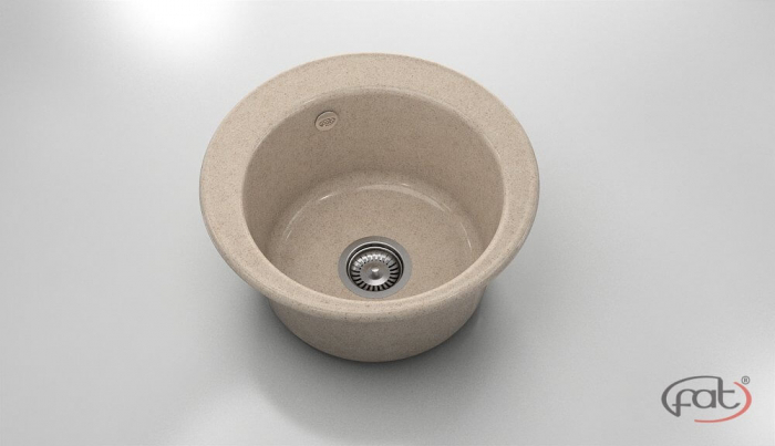 Chiuveta bucatarie rotunda Ø 49 cm [1]