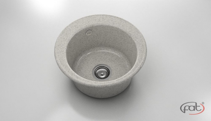 Chiuveta bucatarie rotunda Ø 49 cm [1]