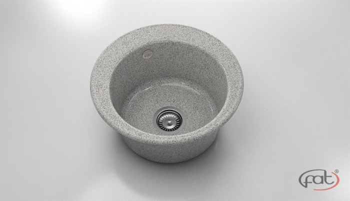 Chiuveta bucatarie rotunda Ø 49 cm [1]