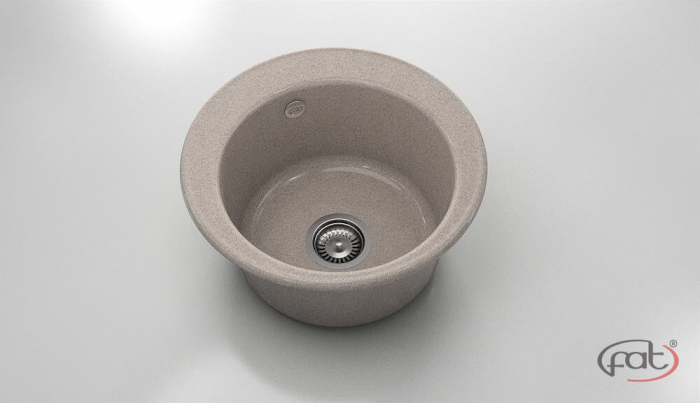 Chiuveta bucatarie rotunda Ø 49 cm [1]