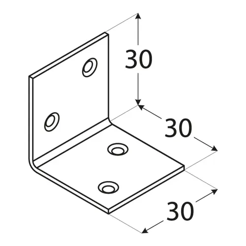 Coltar lat 30x30x30x1.5 - KS1 [2]