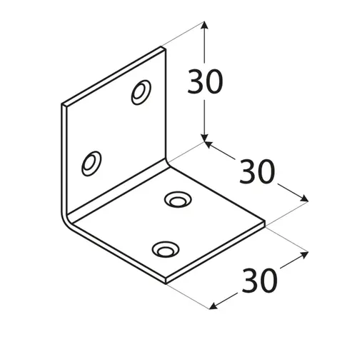 Coltar Lemn 30x30x30x1.5 - KSO1 [2]