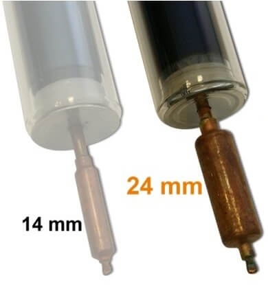 Panou solat cu tuburi vidate tip heat pipe Westech WT-B cu heat pipe marit [4]