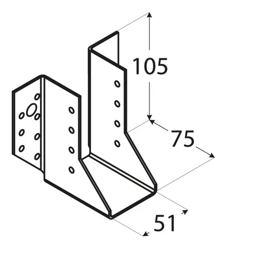 Papuc Grinda 51X105x2 - WB10 [2]