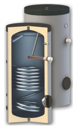 Boilere - Boiler de sol, indirect cu serpentina Woody SN 150