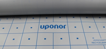 Placa cu nuturi - Folie cu caroiaj Uponor Multi pentru incalzire in pardoseala 103 mp