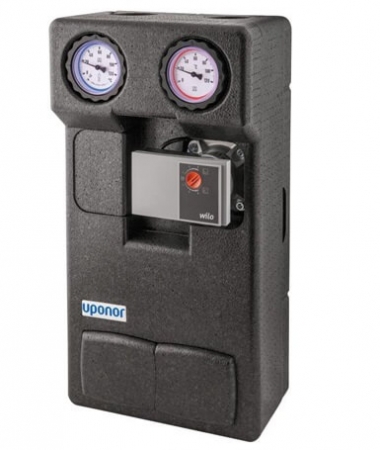 Grupuri amestec si pompare - Grup de pompare si amestec Uponor Fluvia CPG-15-B-W