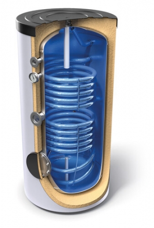 Sisteme de incalzire - Boiler de sol cu doua serpentine Tesy EV 13/7S2 1000 105 F44 TP2 - 1000L