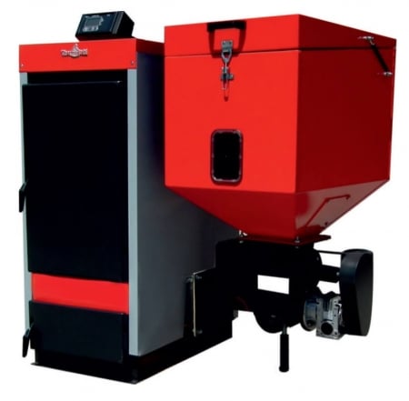 Centrale combustibil solid - Centrala Thermostahl ECOBIO -R 50 kW cu fuctionare pe peleti-biomasa-lemn