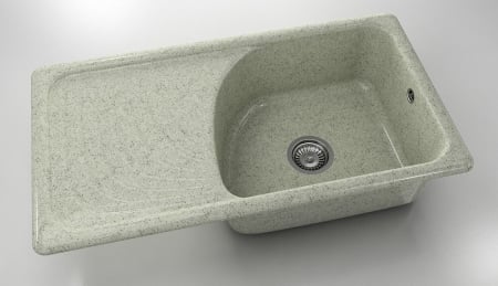 Chiuvete - Chiuveta bucatarie cu blat stanga 90 x 49 cm