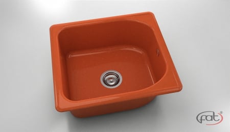 Chiuvete - Chiuveta bucatarie cu o cuva 56 x 51 cm
