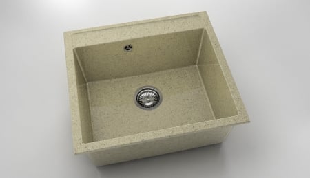 Chiuvete - Chiuveta bucatarie cu o cuva 56 x 51 cm, FAT