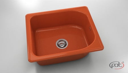 Chiuvete - Chiuveta bucatarie cu o cuva 	60 x 51 cm